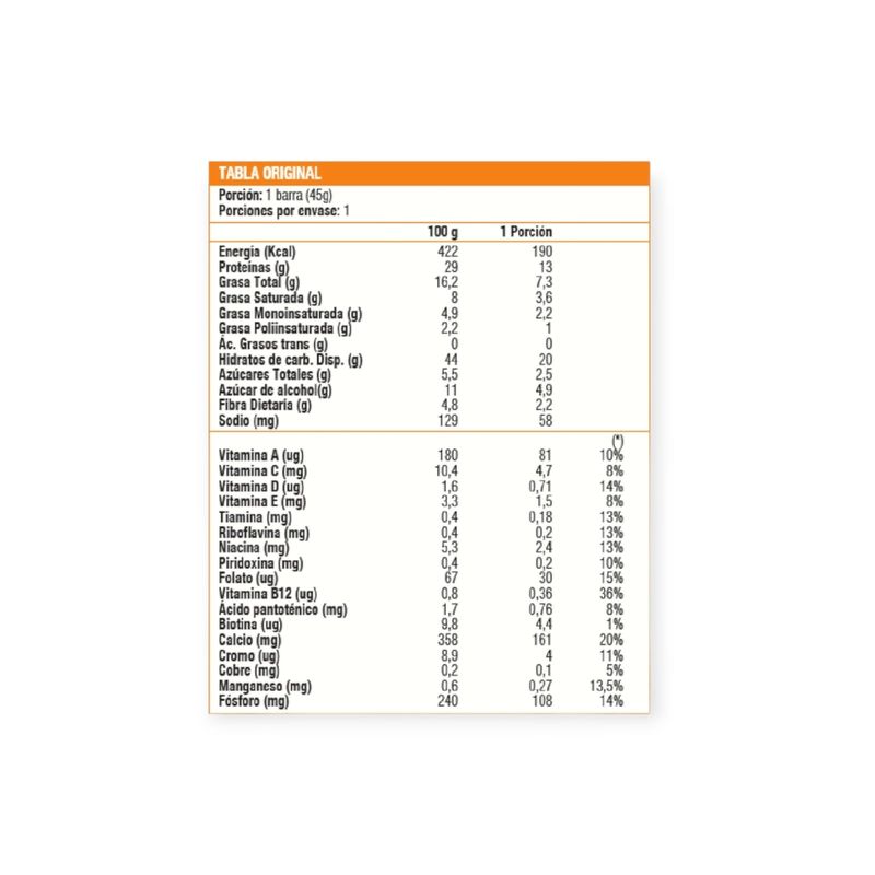 INTEGRALMEDICA - BOX 12 BARRAS PROTEIN CRIPS BAR DULCE DE COCO - INTEGRALMEDICA