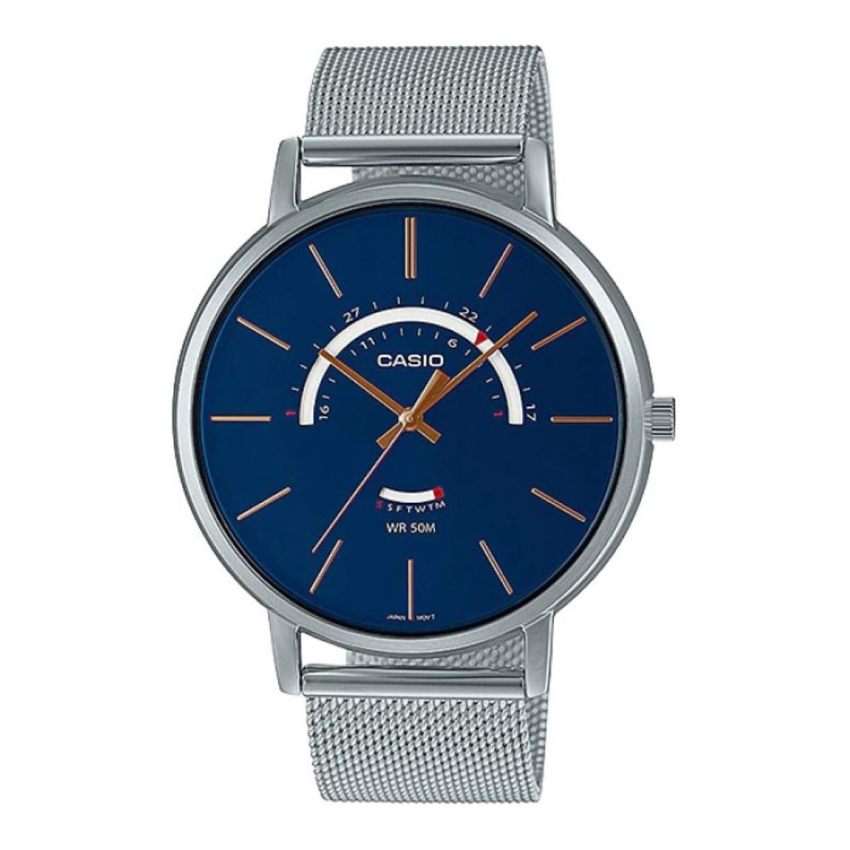 CASIO - Reloj Mtp-B105m-2av Hombre Analogo Metal CASIO