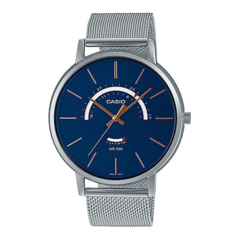 CASIO - Reloj Mtp-B105m-2av Hombre Analogo Metal CASIO