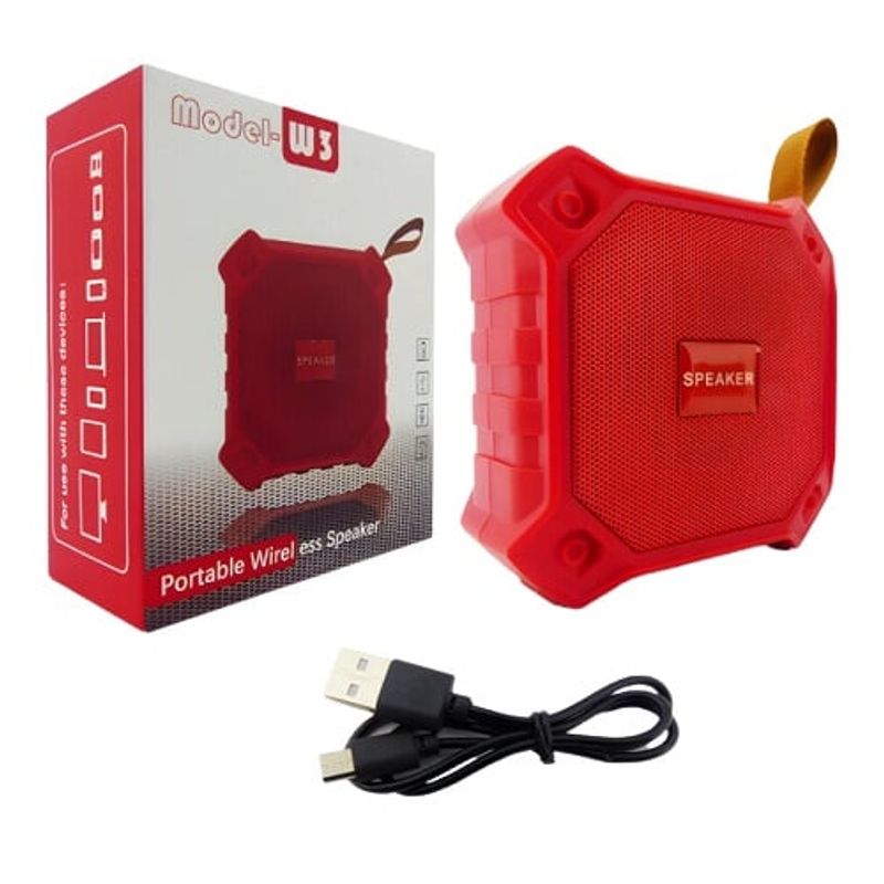 GENERICO - Parlante Bluetooth recargable W3