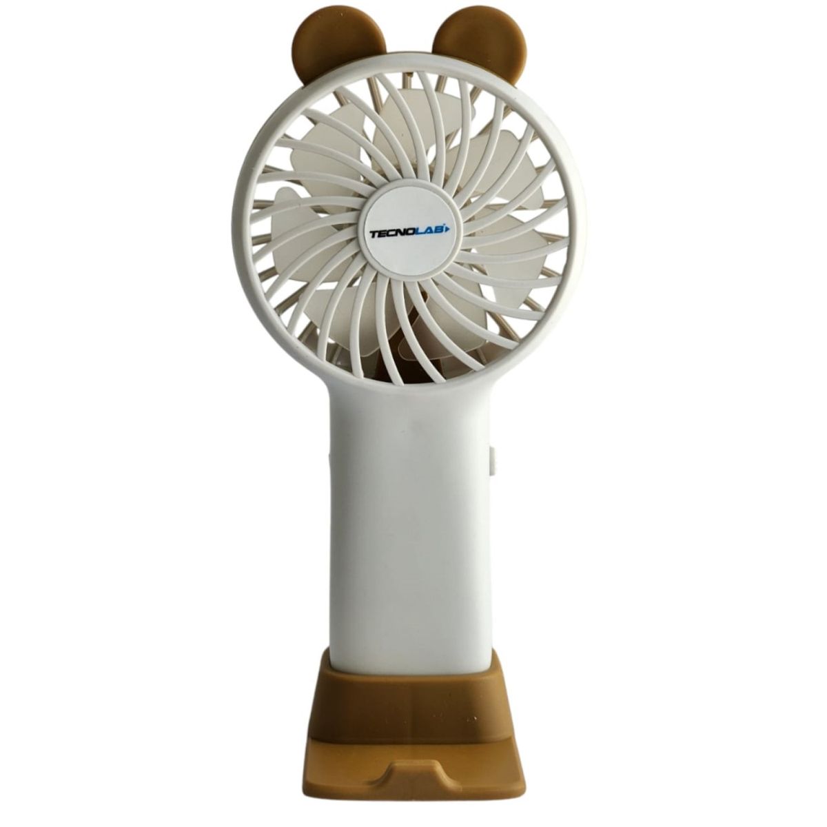 TECNOLAB - Mini Ventilador Portátil Recargable Tecnolab Blanco TL672W