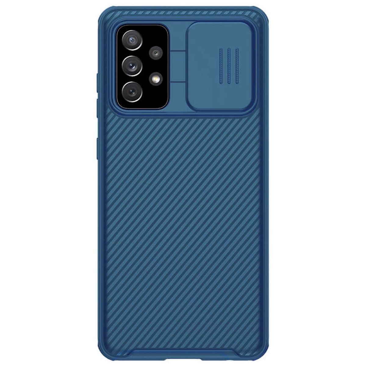 NILLKIN - Carcasa Camshield Pro Para Samsung A72 - Azul