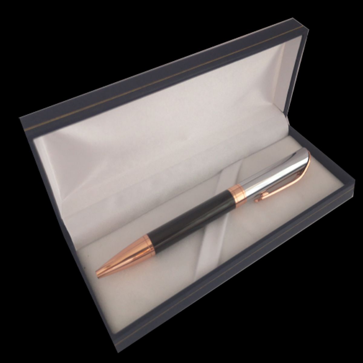 PERFECT CLASS - Silver Black Bolígrafo