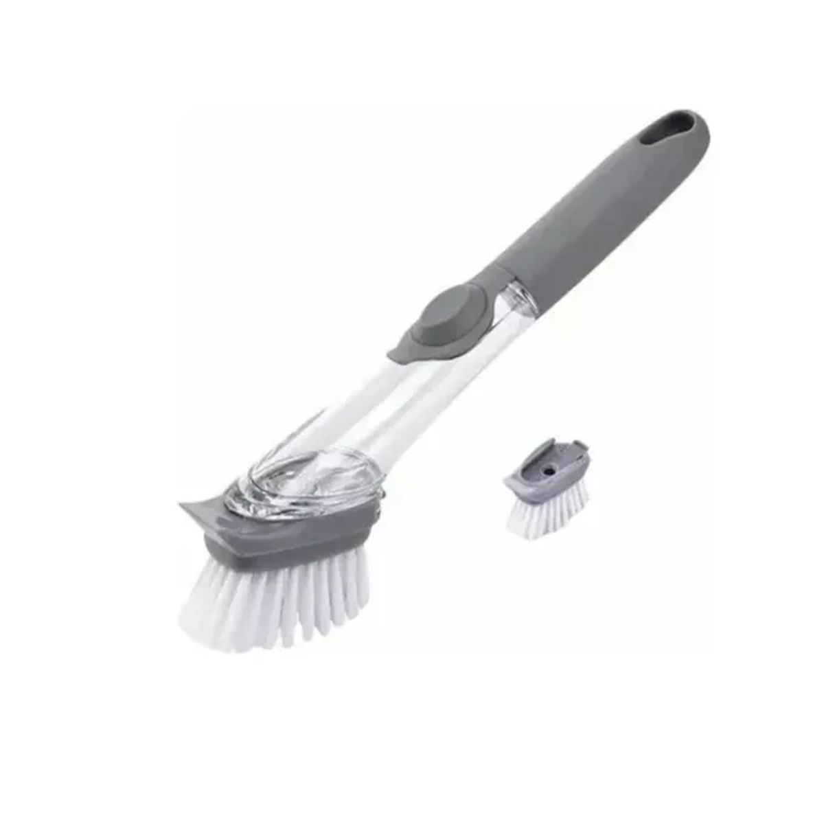 GENERICO - Pack 2 Cepillo Para Lavar Multiusos Con Dispensador De Jabon