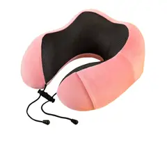 GENERICO - Almohada Viscoelastica Viaje Cuello Cojín Relajante Tapa Ojo