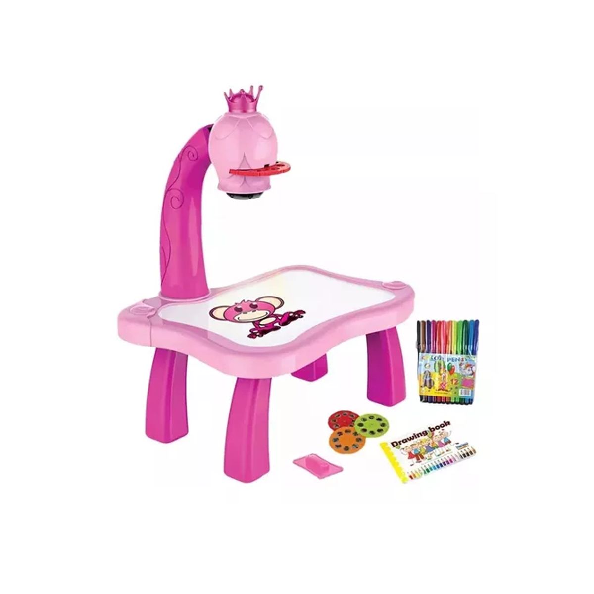 GENERICO - Mesa Proyector Para Pintar Dibujar Niñoniña Tablero