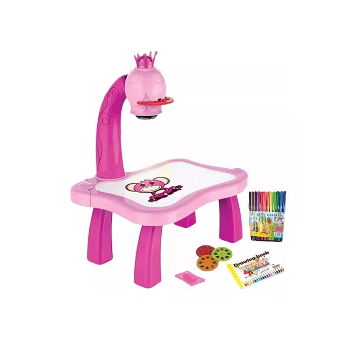 GENERICO - Mesa Proyector Para Pintar Dibujar Niñoniña Tablero