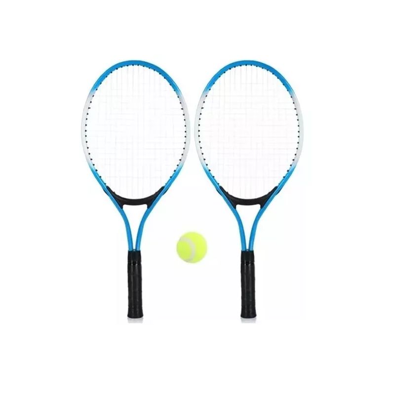 GENERICO - 2 X Raquetas Tenis De 52 Cms Con Bolso De Transporte