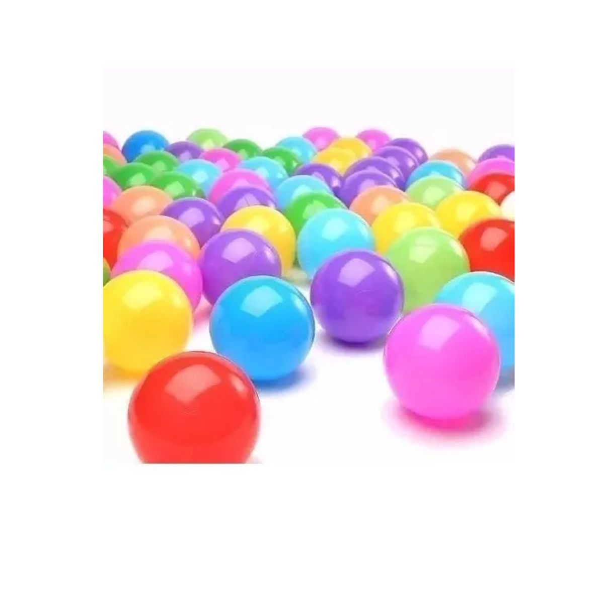 GENERICO - Set 400 Pelotas Plásticas Para Piscina Colores Surtidos