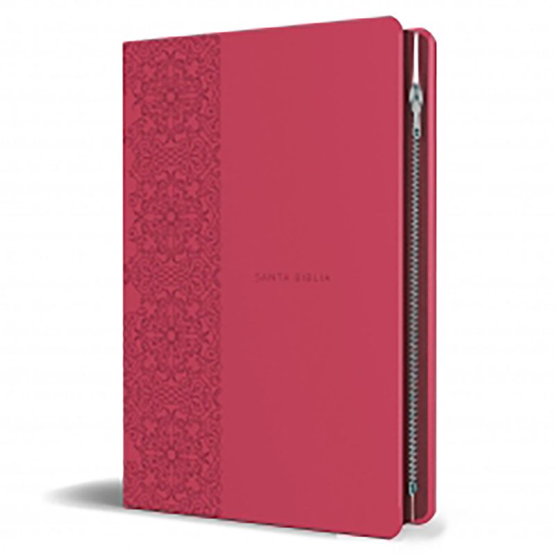 PENGUIN RANDOM HOUSE - Libro Biblia Reina Valera 1960 .Símil piel fucsia