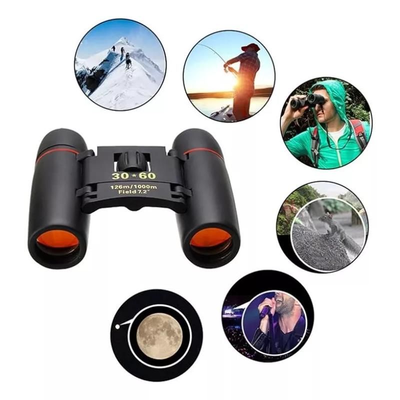 GENERICO - Binocular 30x60 Mini Binoculares Profesionales Prismaticos