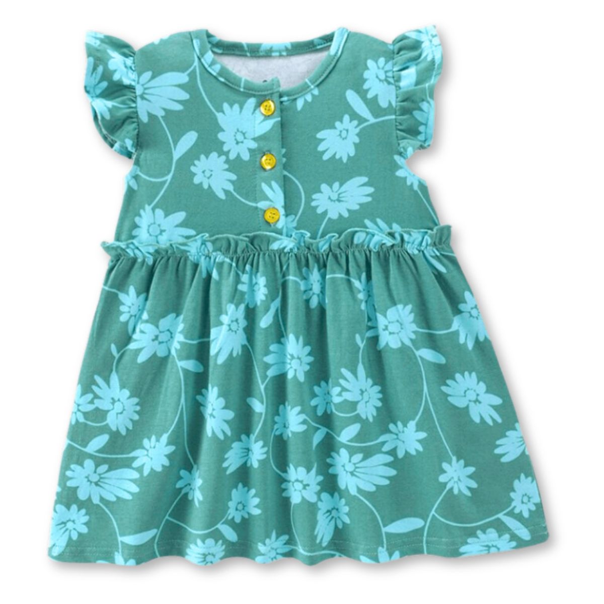 JUMP KIDS - Vestido Sin Mangas Estampado Bebé Niña 9 a 36 Meses Wild Flowers
