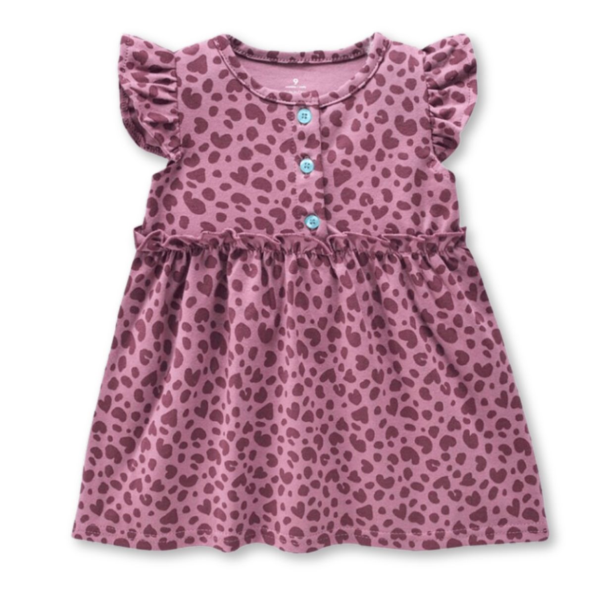 JUMP KIDS - Vestido Sin Mangas Estampado Bebé Niña 9 a 36 Meses Cheetah Print