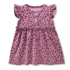 JUMP KIDS - Vestido Sin Mangas Estampado Bebé Niña 9 a 36 Meses Cheetah Print