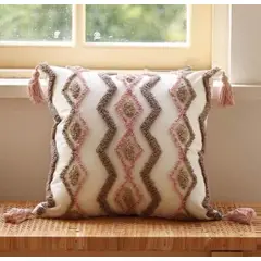 GENERICO - SET 4 FUNDA PARA COJIN MODELO BOHO 45X45