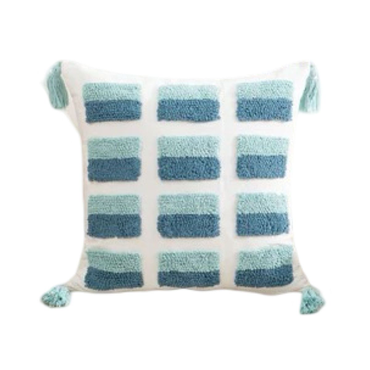 GENERICO - SET 4 FUNDA PARA COJIN MODELO BOHO 45X45