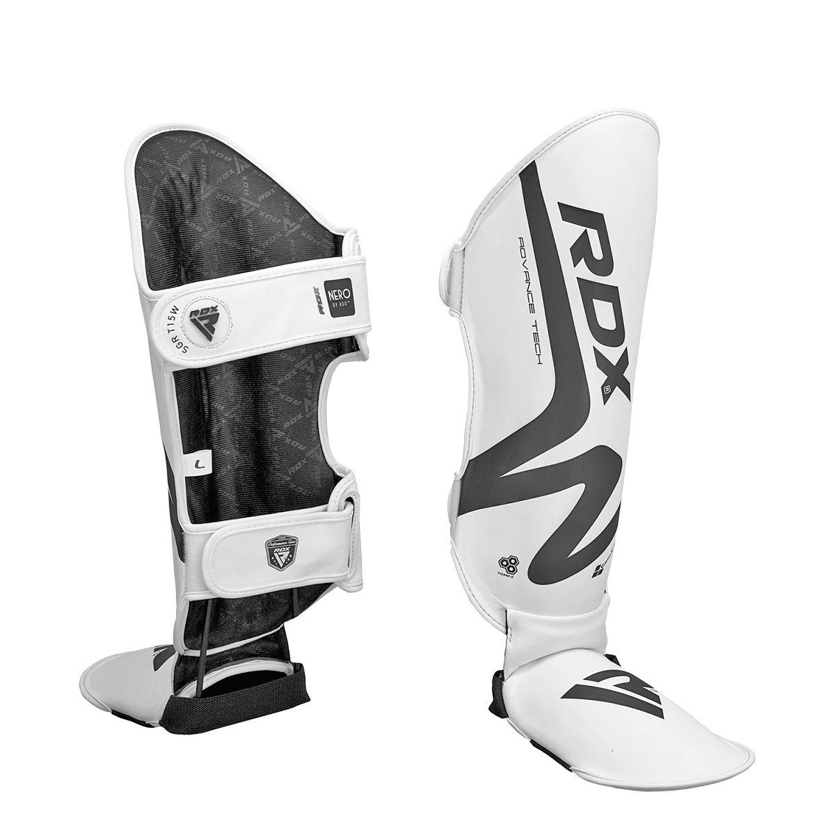 RDX - Canilleras Rdx Nero T15 - Blanco - Sgr-t15mw-  talla m