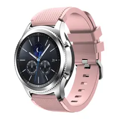 GENERICO - Correas Clasicas Para Samsung-huawei Silicona 20-22mm