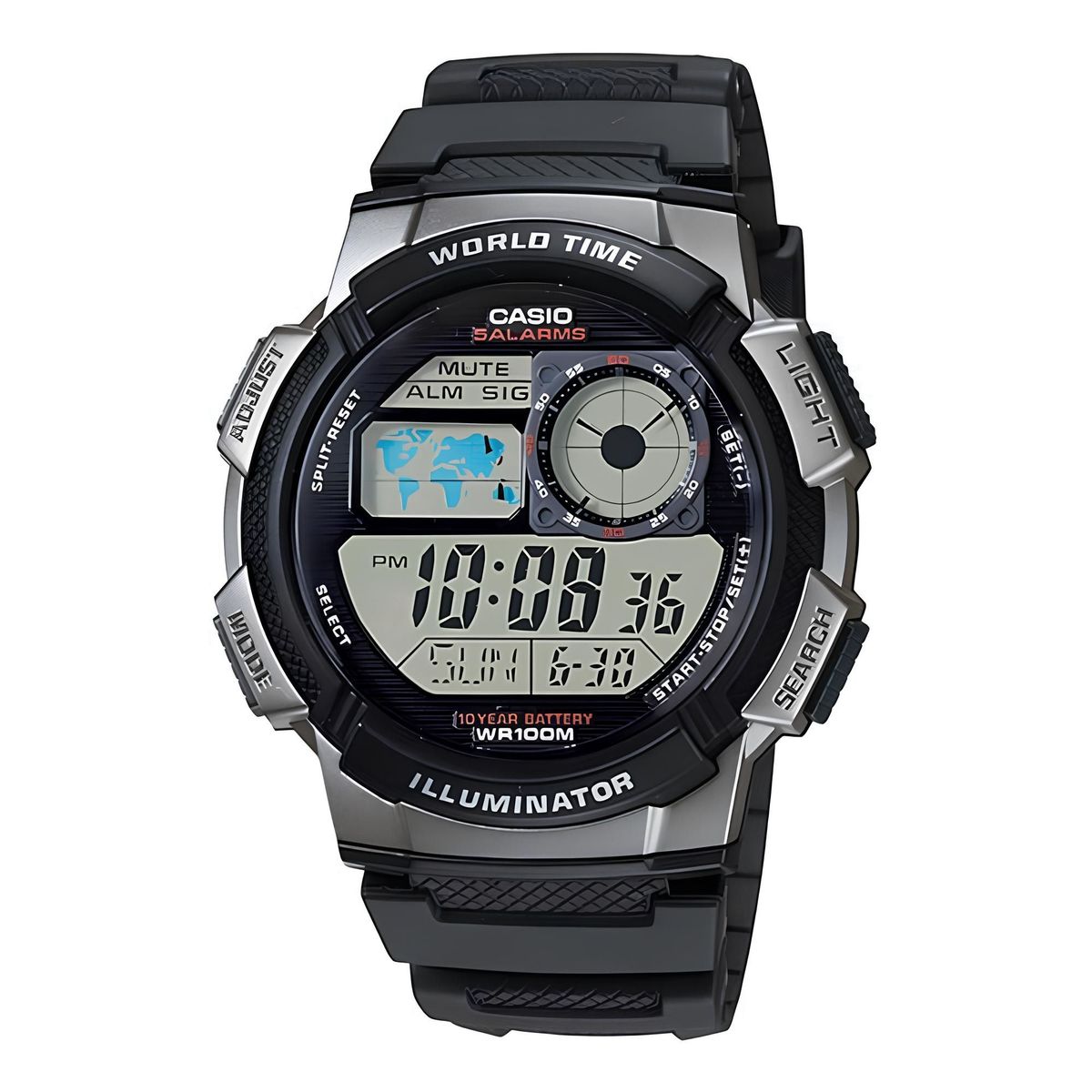 CASIO - Reloj Ae-1000w-1bv Hombre Digital Resina CASIO