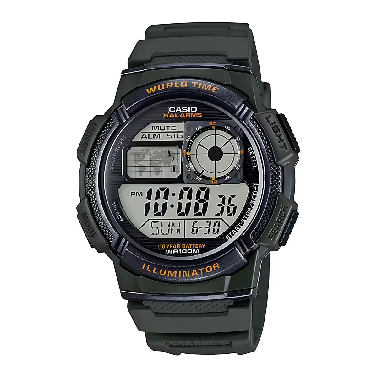 CASIO - Reloj Ae-1000w-3av Hombre Digital Resina CASIO