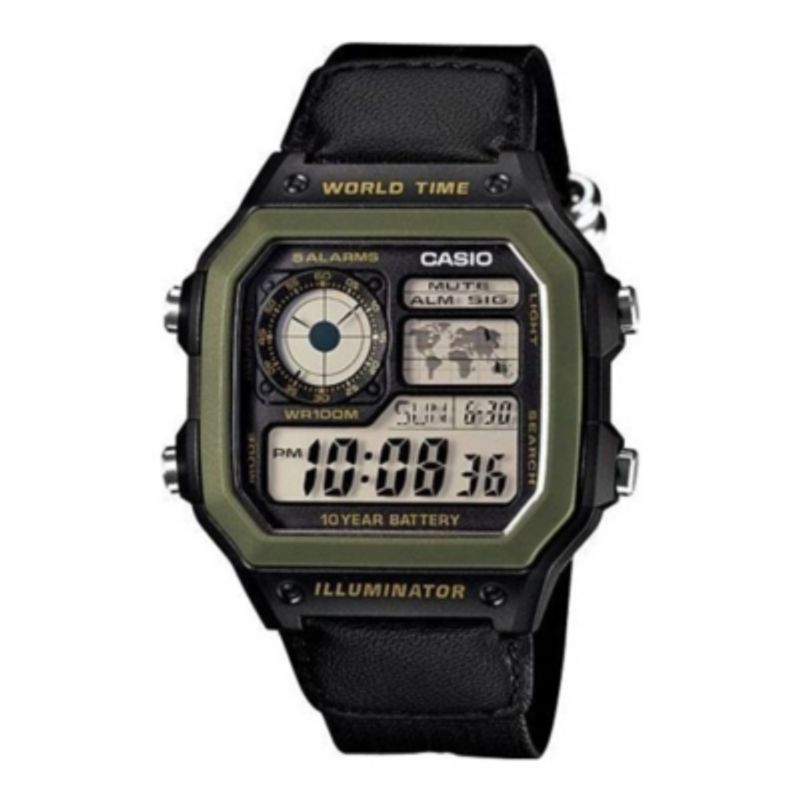 CASIO - Reloj Ae-1200whb-1bv Hombre Digital Resina CASIO