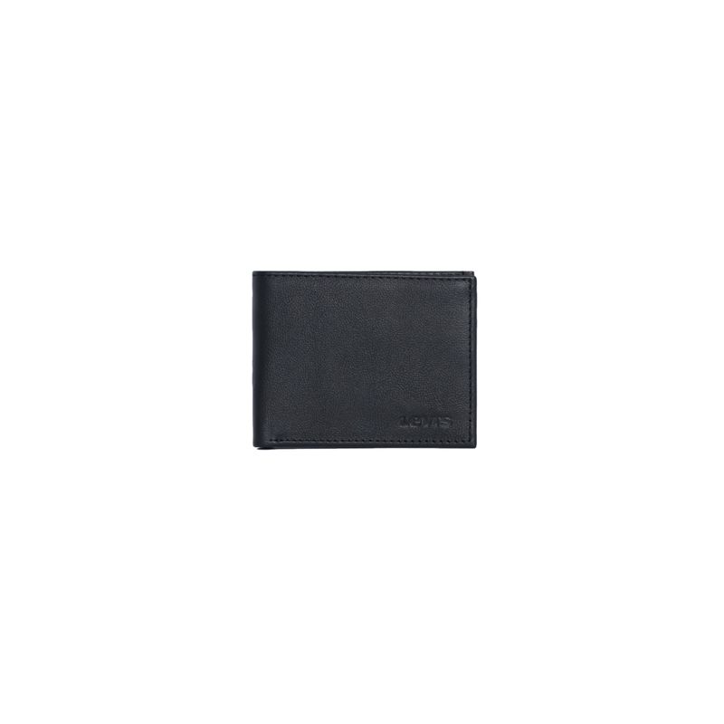 LEVIS - Billetera Hombre Bifold Negro Levis