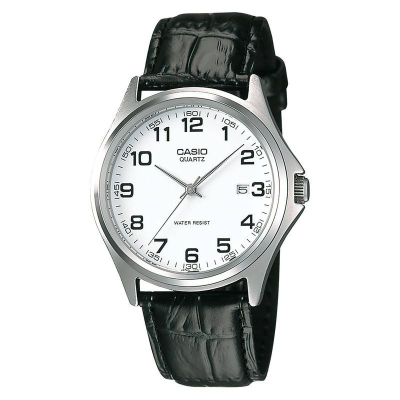 CASIO - Reloj Mtp-1183e-7b Hombre Analogo Cuero CASIO
