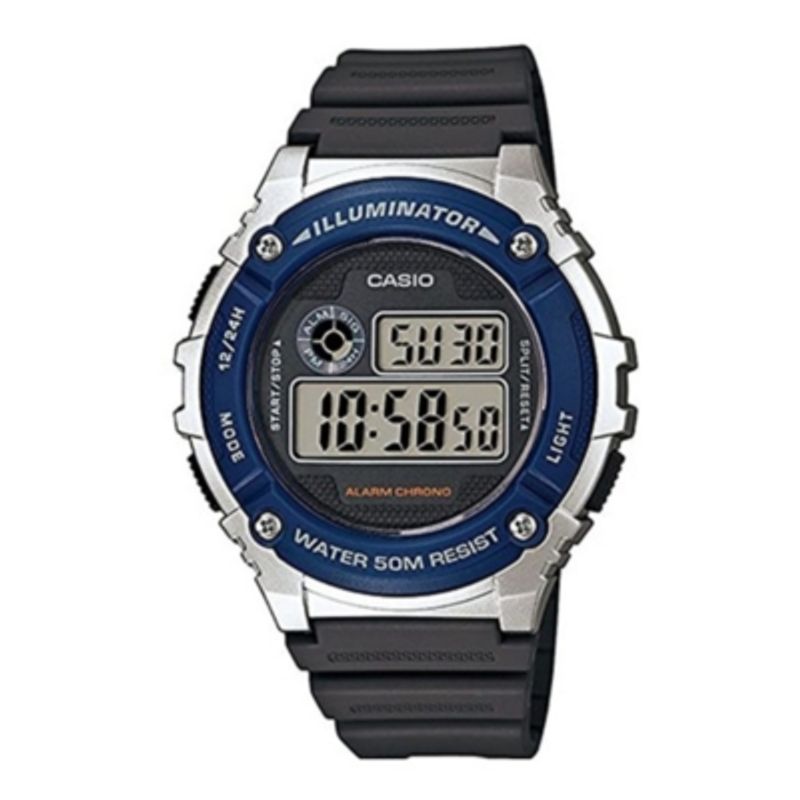 CASIO - Reloj W-216h-2a Hombre Digital Resina CASIO