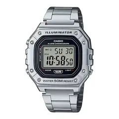 CASIO - Reloj W-218hd-1av Hombre Digital Metal