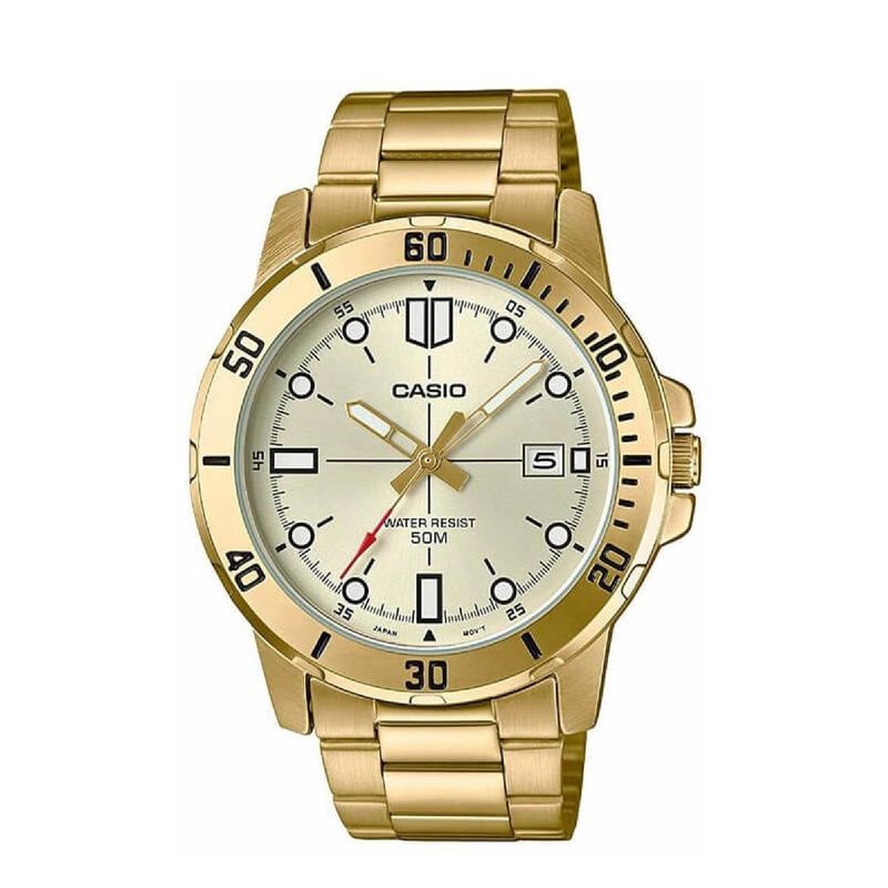 CASIO - Reloj Mtp-Vd01g-9ev Hombre Analogo Metal CASIO