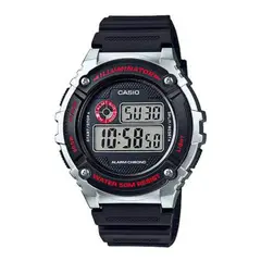 CASIO - Reloj W-216h-1cv Hombre Digital Resina