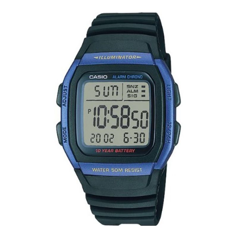 CASIO - Reloj W-96h-2av Hombre Digital Resina CASIO