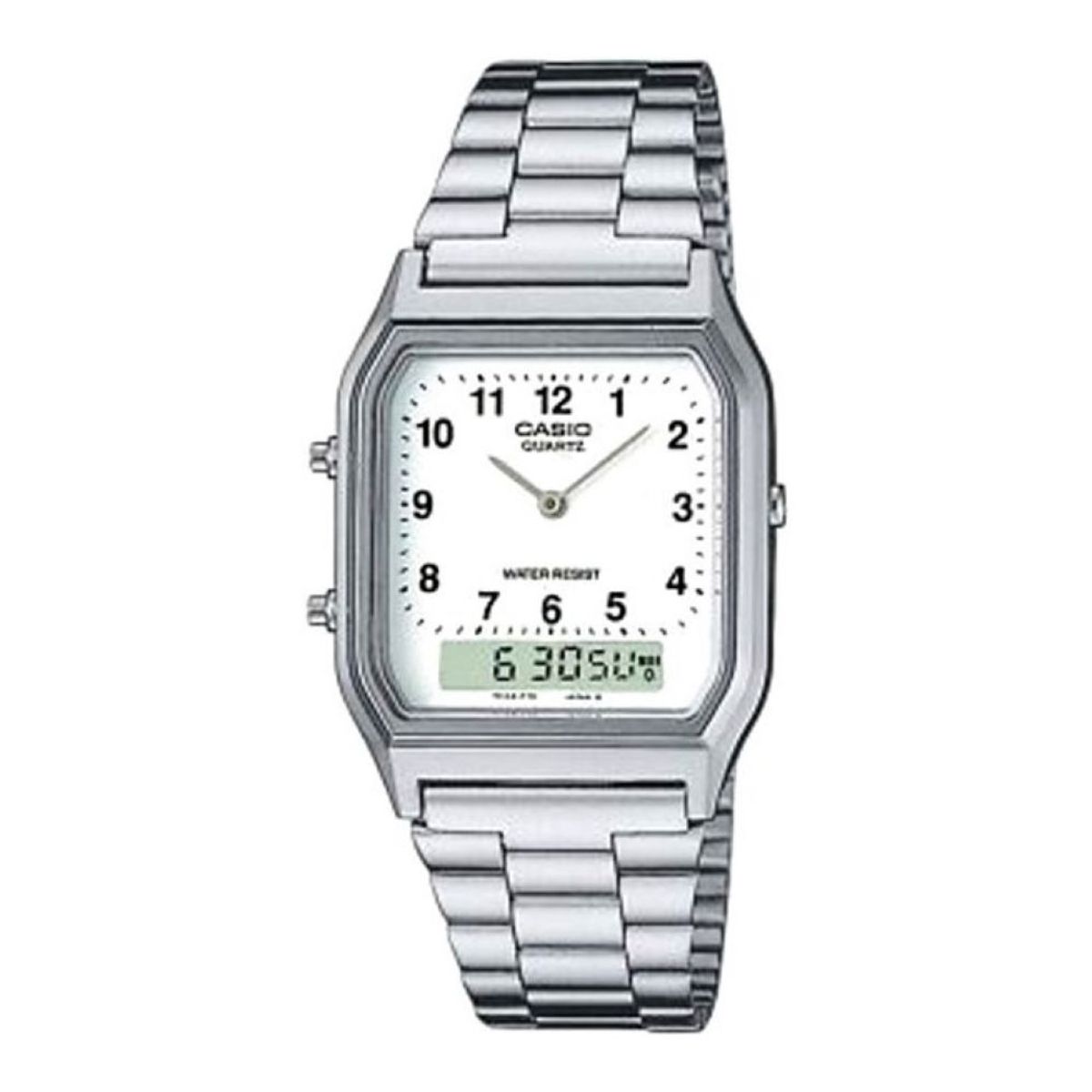 CASIO - Reloj Aq-230a-7b Hombre Analogo Digital Metal CASIO