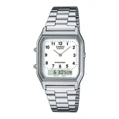 CASIO - Reloj Aq-230a-7b Hombre Analogo Digital Metal