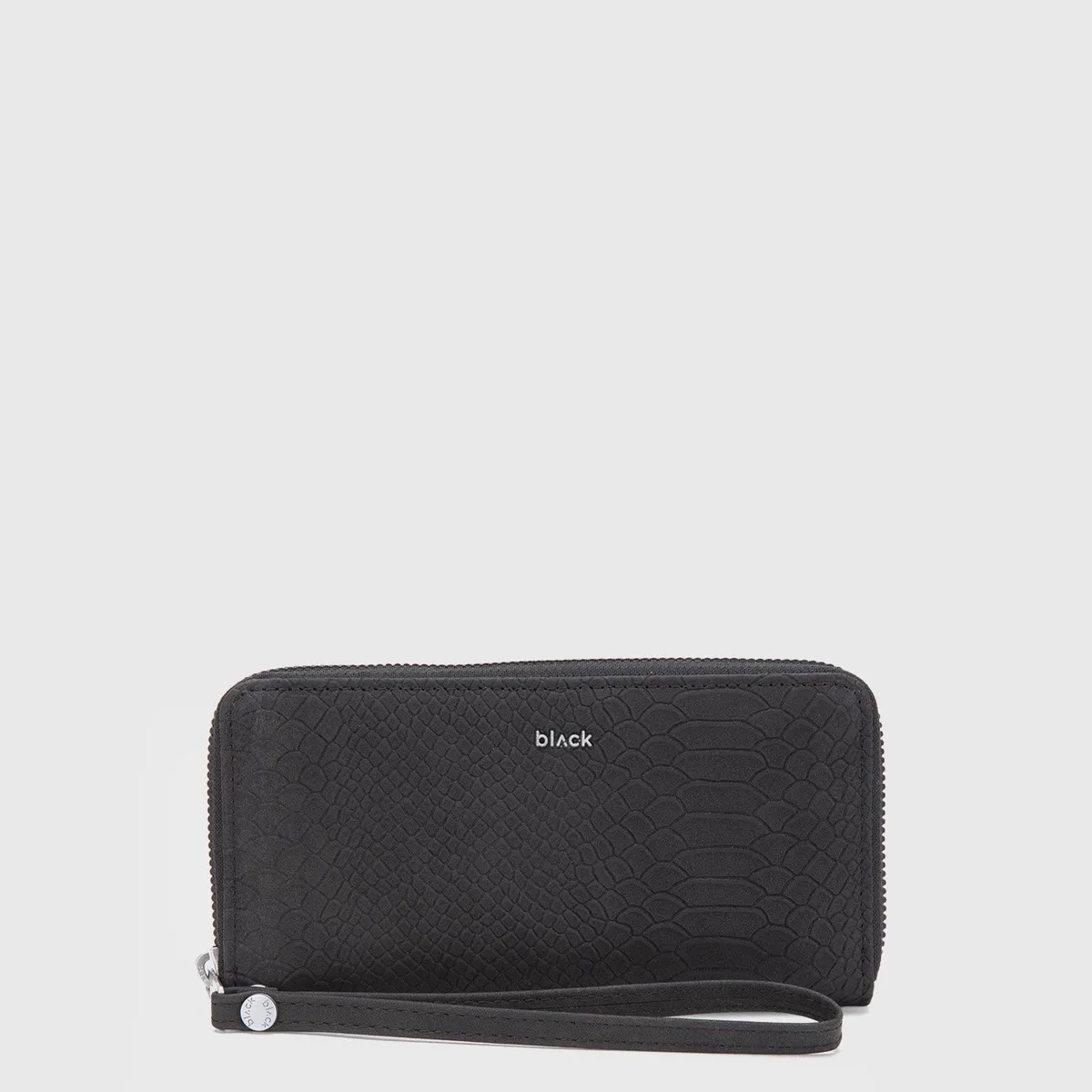 BLACK - Billetera Snake Black Regular Black Bubba