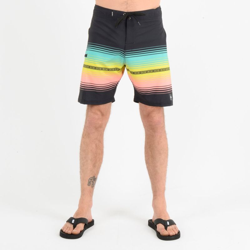 O'NEILL - BOARDSHORT HEAT STRIPE  NEGRO