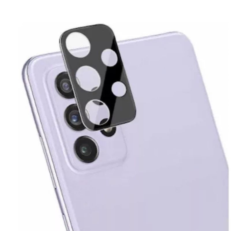 GENERICO - Lámina De Vidrio Para Camara Samsung A73 5G - Negro