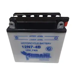 GENERICO - Batería Moto 12N7-4B YB7-A HIBARI