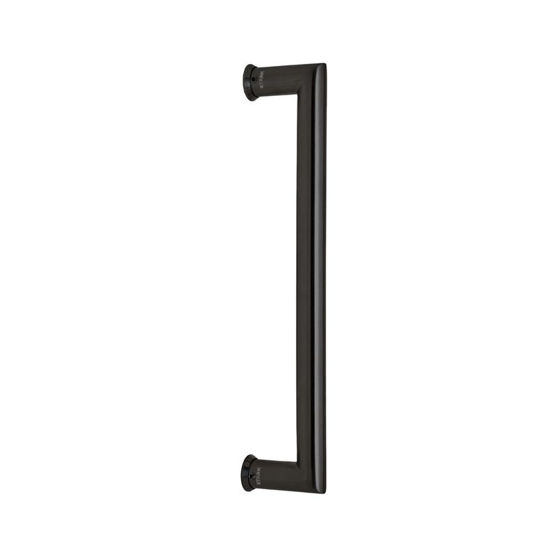 GENERICO - Tirador simple Fijación invisible Largo 30 cm Negro mate Stärk Design
