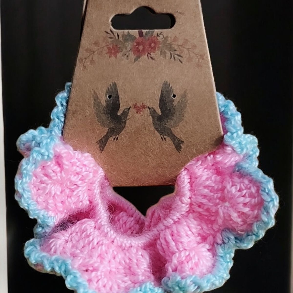 GENERICO - coleta o scrunchie a crochet PAR