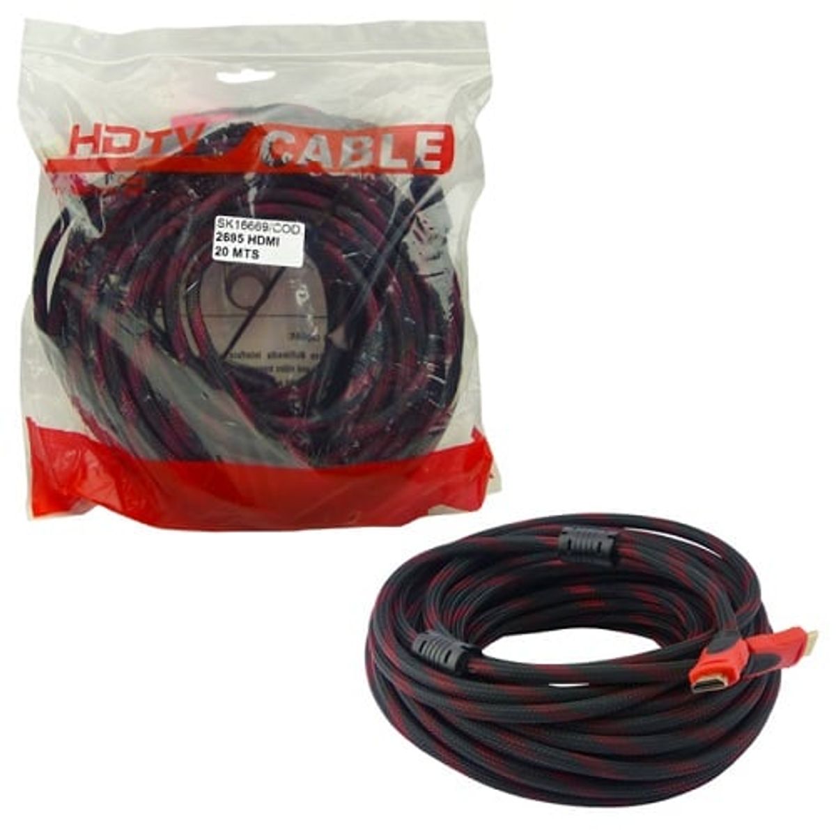 GENERICO - Cable HDMI 10 mts. mallado con filtro