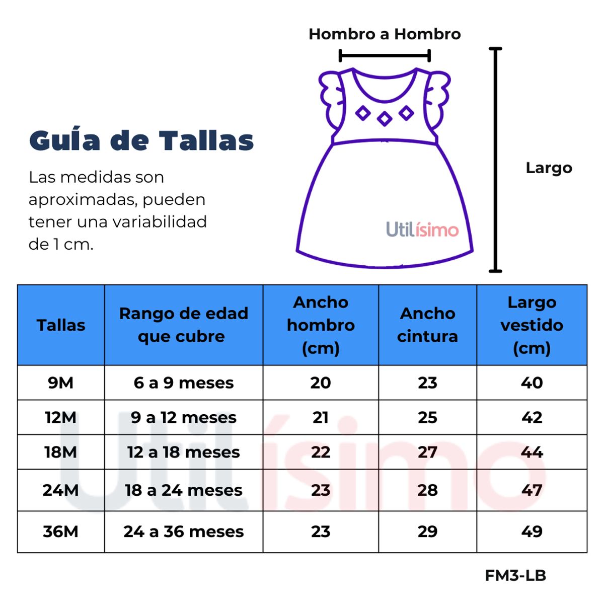 JUMP KIDS - Vestido Sin Mangas Estampado Bebé Niña 9 a 36 Meses Summer Holiday