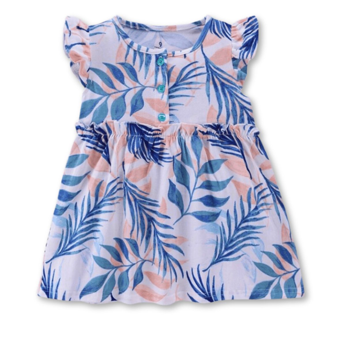 JUMP KIDS - Vestido Sin Mangas Estampado Bebé Niña 9 a 36 Meses Summer Holiday