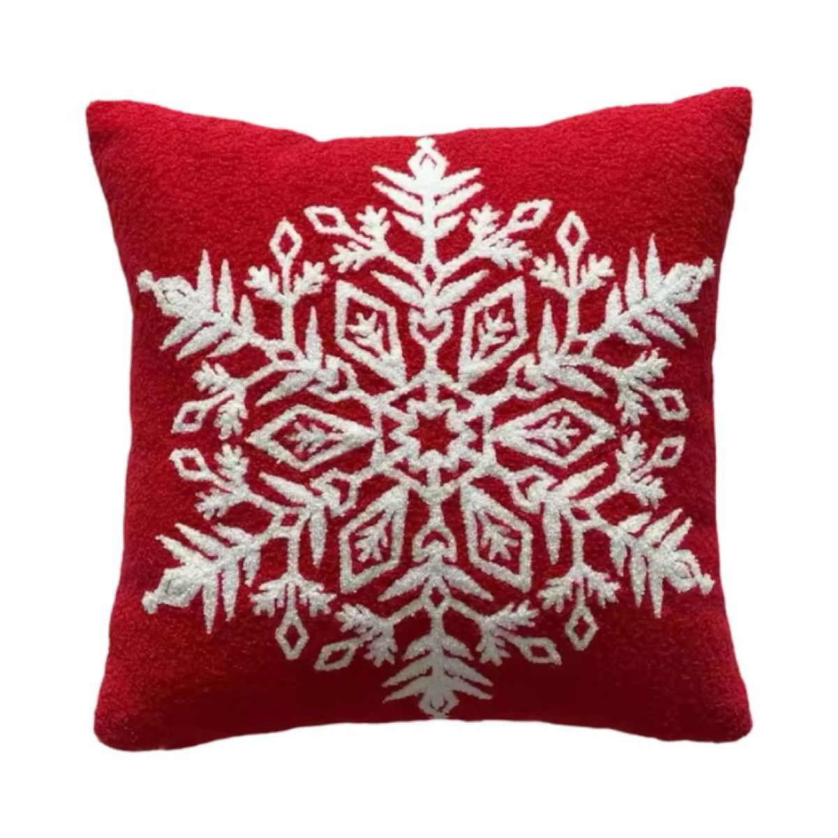 GENERICO - Pack de 4 Fundas De Cojín De Navidad De 45x45 Cm Con Bordado