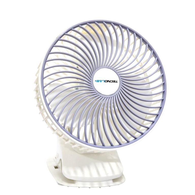 TECNOLAB Ventilador Clip Portátil Recargable TL674