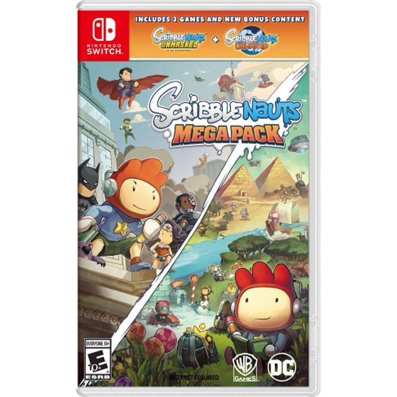 NINTENDO - Scribblenauts Mega Pack Nintendo Switch Físico