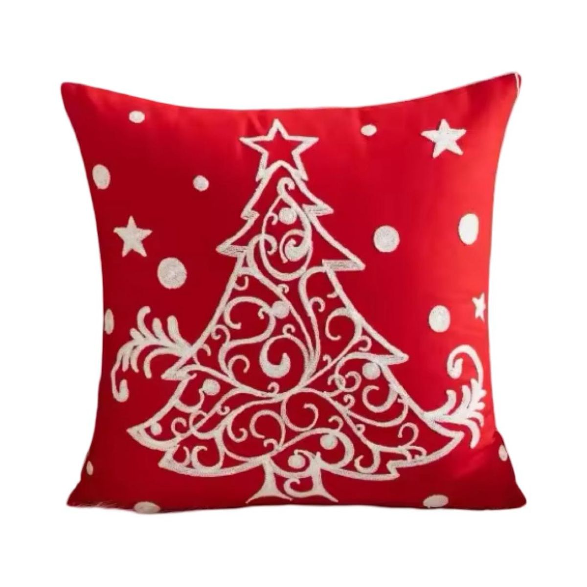 Pack de 4 Fundas De Cojín De Navidad De 45x45 Cm Con Bordado, marca GENERICO - Foto 2