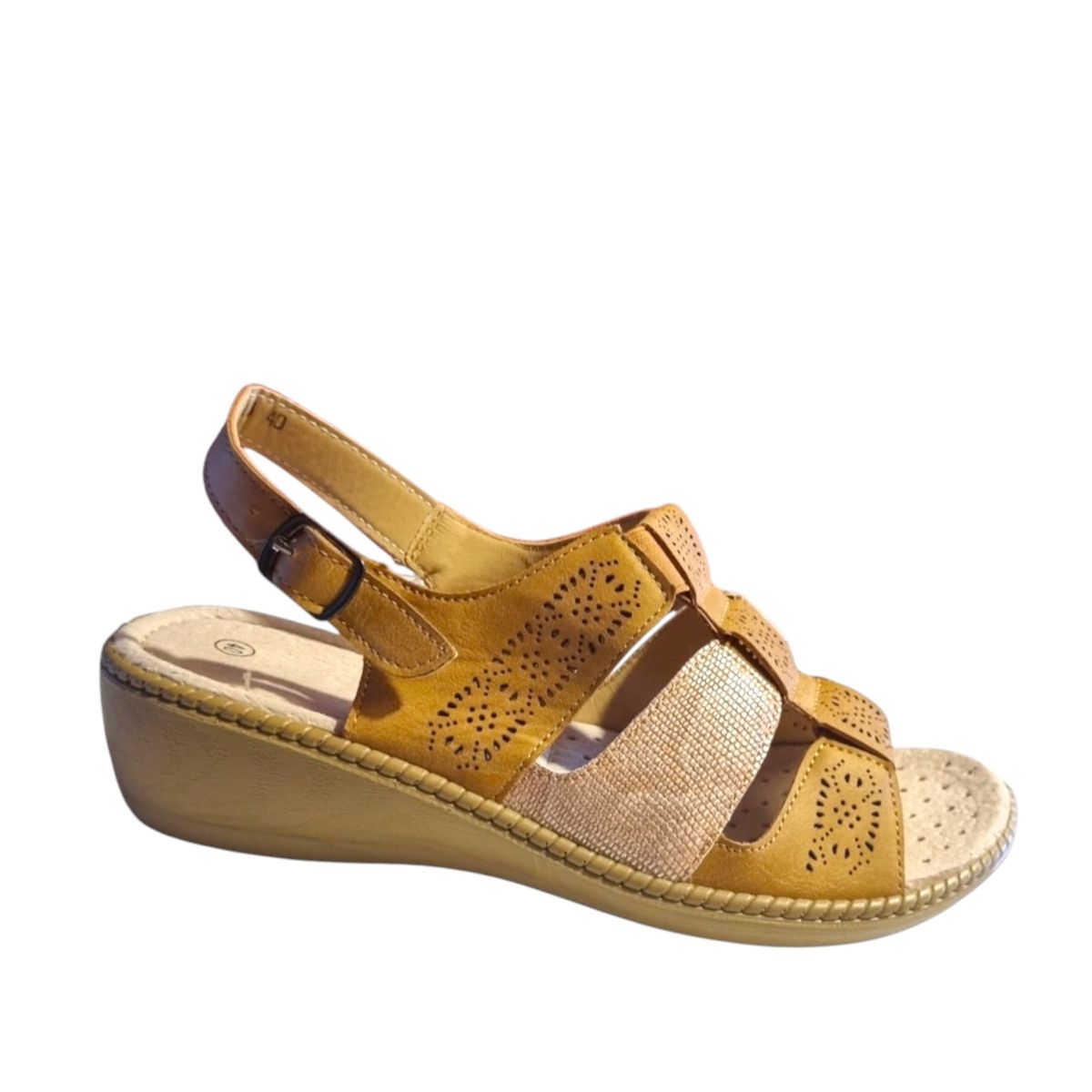 HERIEL - Sandalias Ajustables-Elásticada Mujer