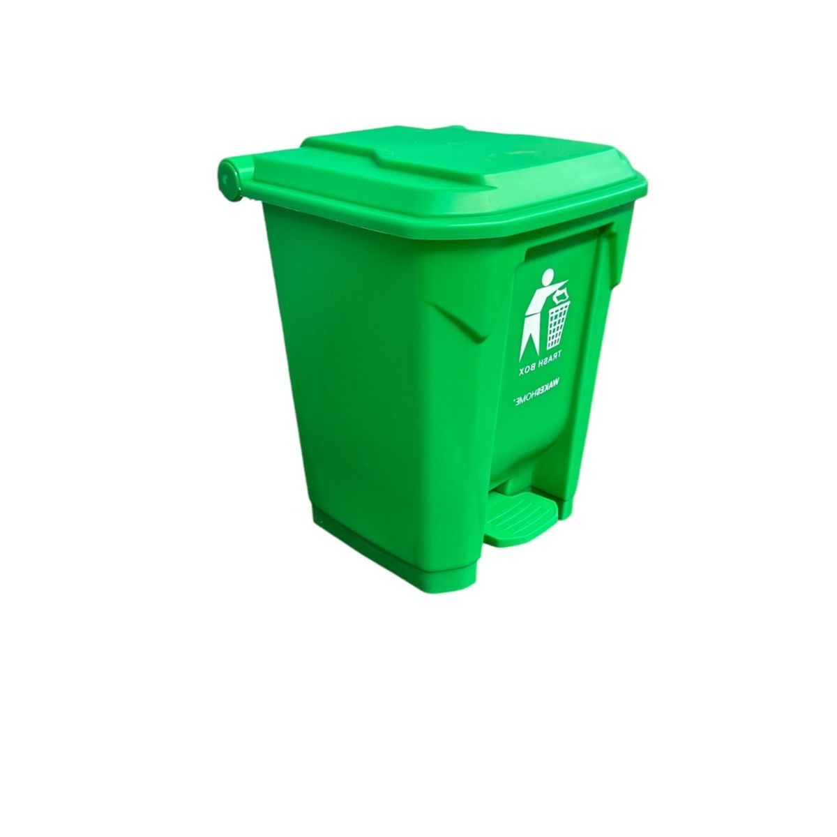 GENERICO - Basurero Contenedor con Tapa y Pedal 50L Exterior C4