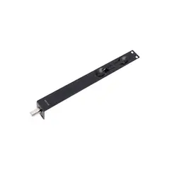 GENERICO - Picaporte embutido de palanca de 25x6 Negro mate Stärk Design